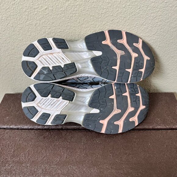 ASICS Gel Kayano 27 Size 8.5 Running Athletic Shoes Grey with Pink - Picture 9 of 11